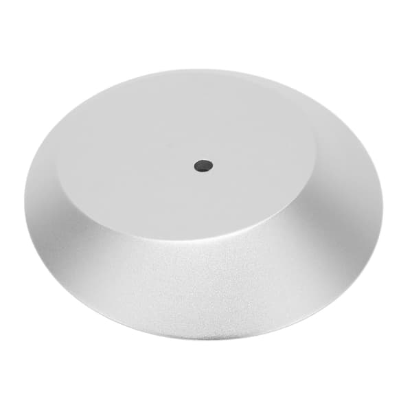 Speaker Base Mount Prevents Slipping Tilted Metal Desk Wireless Speaker Riser for Sonos Era 100 Silver
