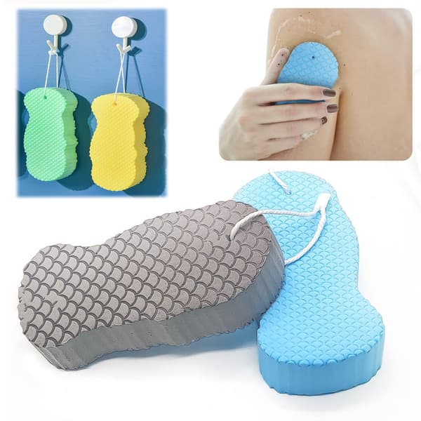 3D supersoft badsvamp, babysvampblock, hudvänlig