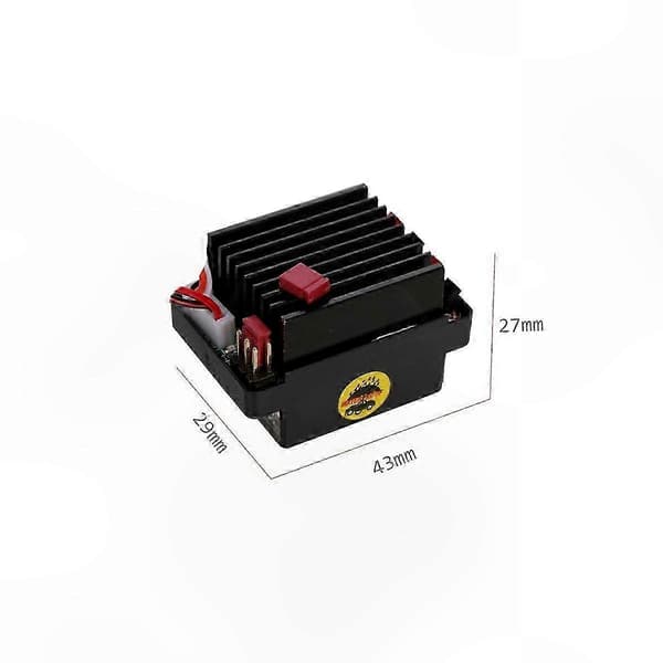 ESC Hastighedsregulator til RC Både & Hobbykøretøjer, 6-12V Motorstyring, 320A Børstet