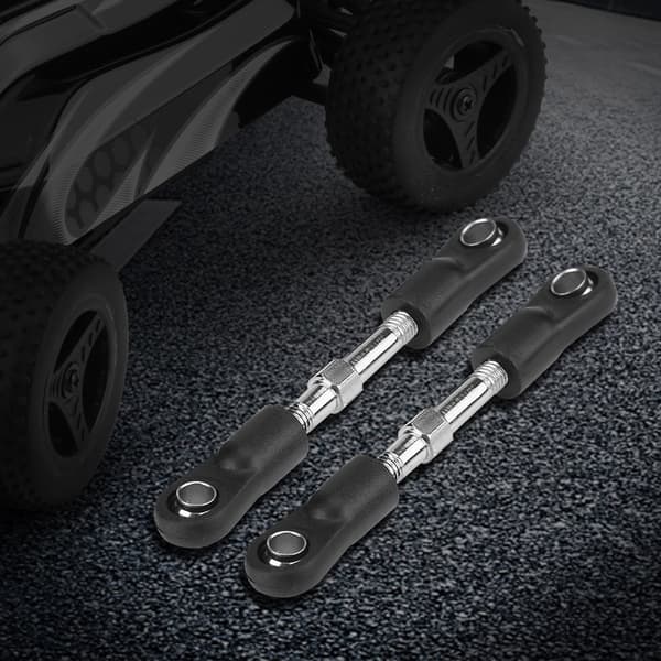 2 stk/sæt RC-bil styrestang servolink drejestang link til ZD 1:16 modelbil (styrestang)