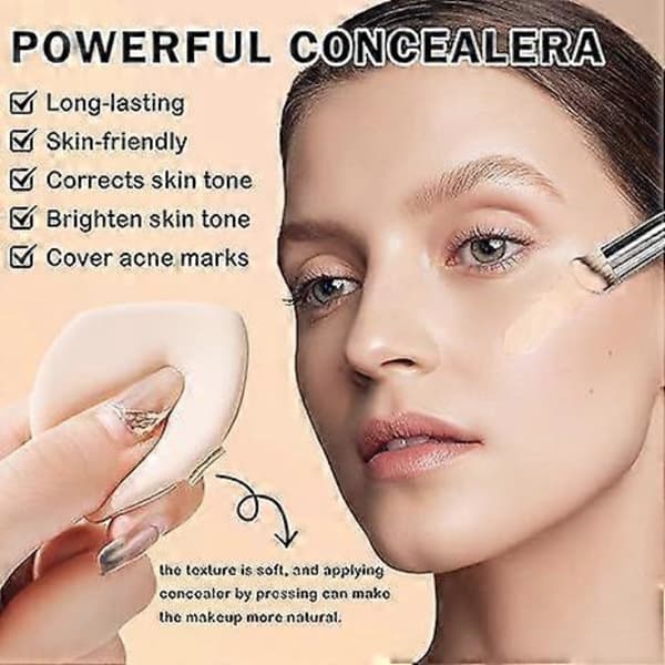 Concealer til mørke rande – Farvekorrigerende professionel fuld dækning, også til tatoveringer – k2 k2