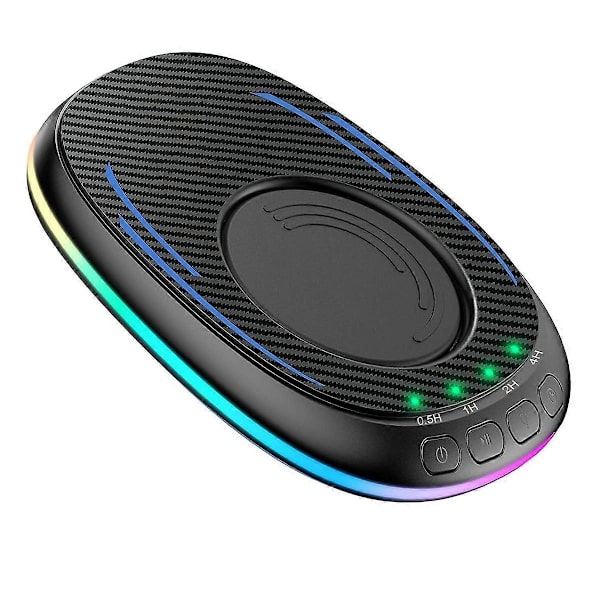Mouse Mover Undetectable with Timer, Silent Mouse Jiggler, Black