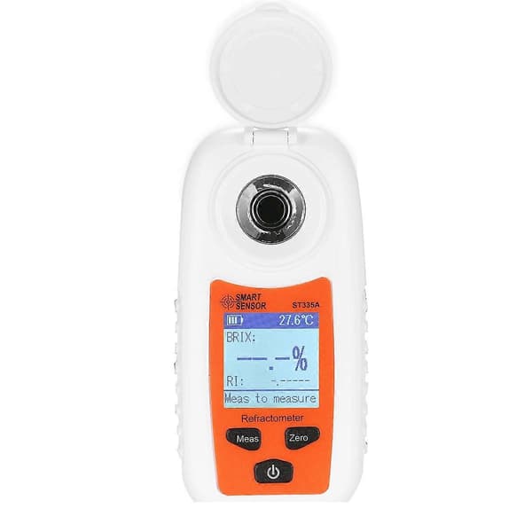 SMART SENSOR ST335A Digitalt Refraktometer ATC Sukkerprocentmåler 0-35% Sukkerkoncentrationsdetektor