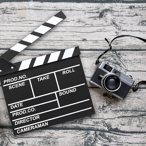 30 * 27CM film director's board clapperboard, recording props and