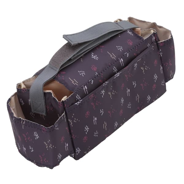 Stroller Organizer Bag Black Dot Portable Multifunctional Waterproof Stroller Bottle Water Cup Hanging Storage Bag