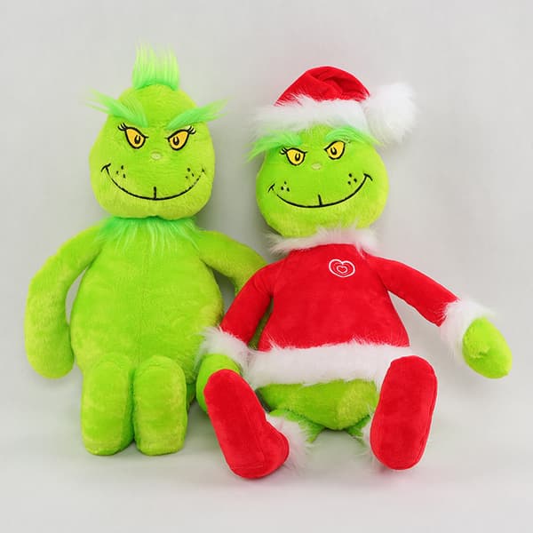 Grinch-dukke Grinch Grønt pelsmonster Julemonster Grinch