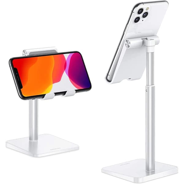 Mobile Phone Desk Stand, Foldable Desktop Holder, Suitable for Mobile Phones and Tablets, Universal Compatibility.