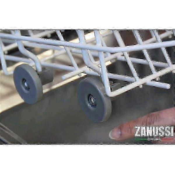 Dishwasher Wheels, Set of 8 for Lower Basket Replacement - Compatible with Faure, Zanussi, AEG, Electrolux, IKEA 0.5 5 0.5 5