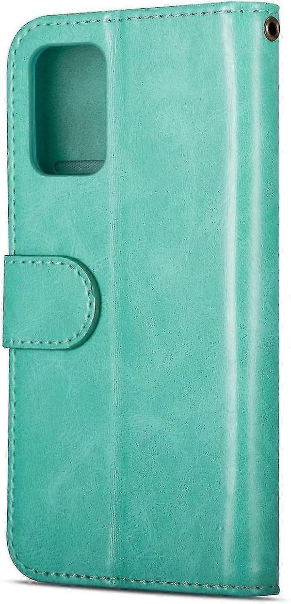 Samsung A51 Case, Magnetic Folio Flip Wallet Leather Stand Function Zipper Protective Case With Wrist Strap, Wallet Case For Samsung Galaxy A51 - (