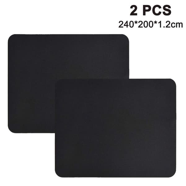 24*20 cm Gaming Musematte Sklisikker Skrivebordsunderlag ideell for PC 2-pakning