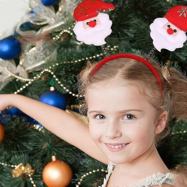 Søtt Julehårbånd Dekor, Juleelement For Julefest stil 2 style 2