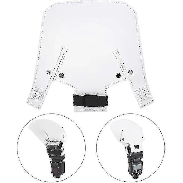 Blitsdiffusor Annet fotoutstyr Bærbar Universell Bueform Kamera Blitslys Diffusor Reflektor Speedlite Softbox