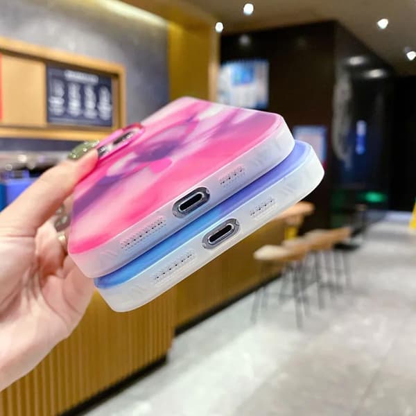iPhone 13 Pro MagSafe Mobilskal - Rosa Abstrakt Rosa pink Rosa pink