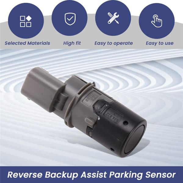 4 stk Parkeringssensorer for Bilrygging til E39 E46 E53 E60 E61 E63 E64 E65 E66 E83 66206989069 66200309540
