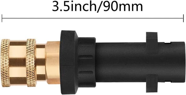 Højtryksrenseradapter til Karcher K2 - K7, konverterer bajonetkobling