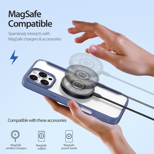 Dux Ducis Skin X Pro Cover MagSafe iPhone 16 Pro Blå