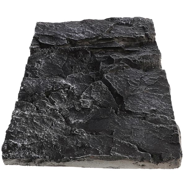Simuleret Stenbaggrund Krybdyr Tank Terrarium Stereo Baggrundsindretning