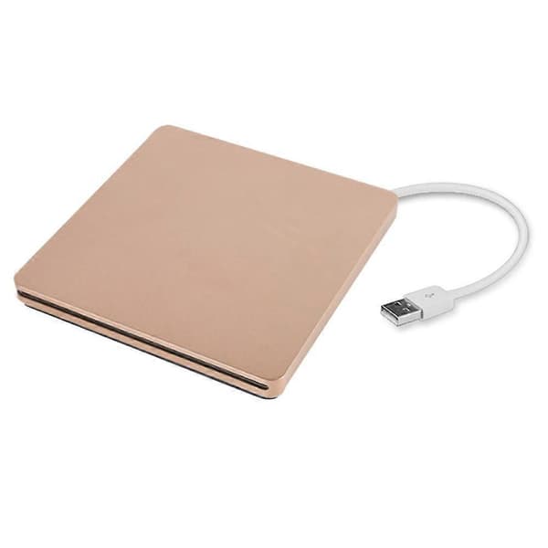 Ekstern DVD CD-enhet, Ultra Slim Bærbar Multimediekompanjong