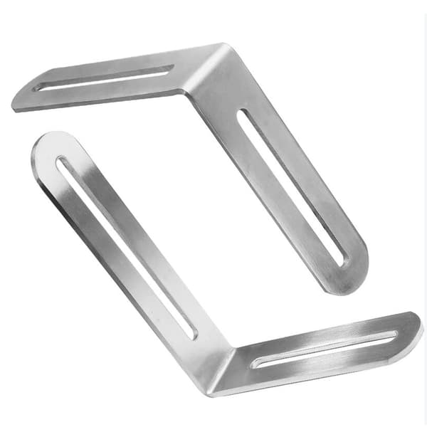 120x165x3,2mm Stainless Steel Angle Bracket, L-Shape