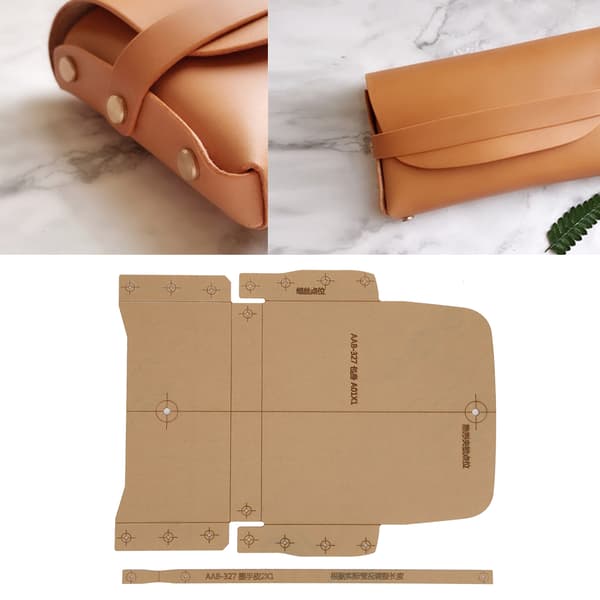 Acrylic Handbag Wallet Template Stencil DIY Handmade Leather Craft Shape