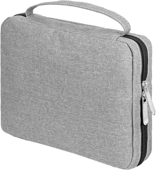 Allecto Premium - Watch Strap Storage Box - Organizer - Watch Box with 20 Compartments - Waterproof Nylon Storage Case