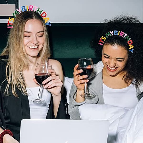 Bursdag for kvinner Gratulerer med dagen Tiara pannebånd stil 6