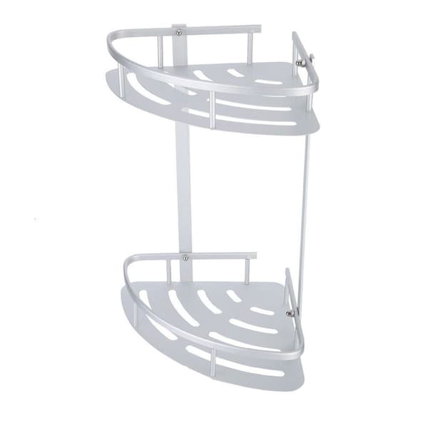 Tier Space Aluminium Väggmonterad Badrumshylla med Dusch KLB