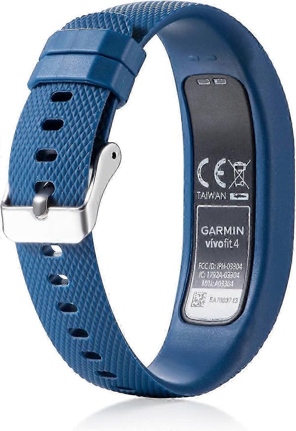 Silikon erstatningsarmbånd for Garmin Vivofit 4 - 10-pakning Små