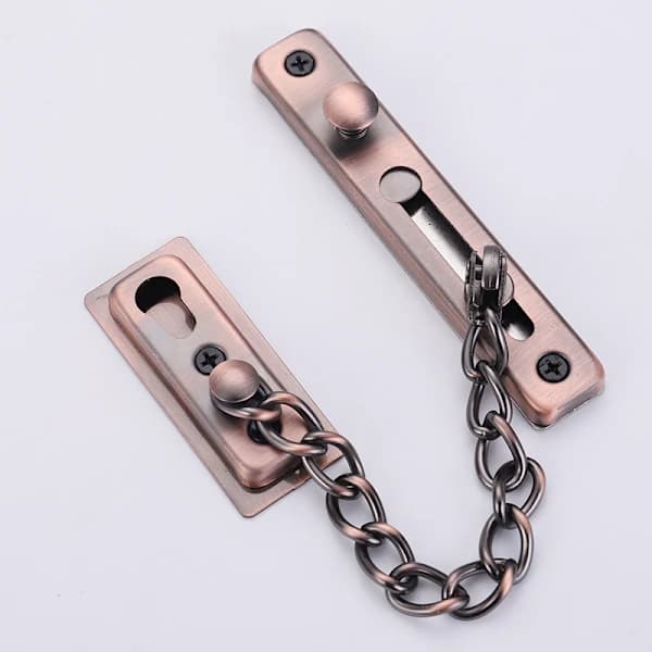 Door Security Chain Reliable Chain Lock Brushed Door Chain Door Lock
