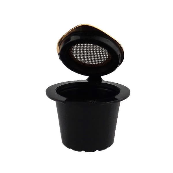 Reusable Coffee Filters for Machines 2 Pcs Gold Capsules