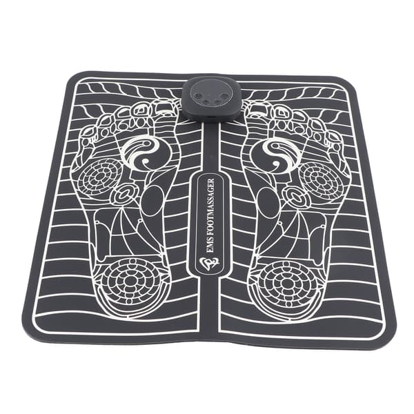 Electric Foot Massager Mat USB LCD EMS Foot Pad Foot Stimulator Machine