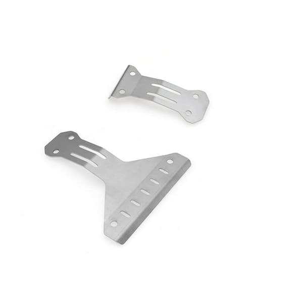 Chassis rustningsbeskyttelse i rustfrit stål til XV-02 Pro XV02 58707 1/10 RC bil opgraderingsdele
