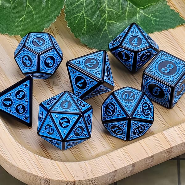 Polyhedersæt til Dungeons and Dragons RPG MTG Rollespil