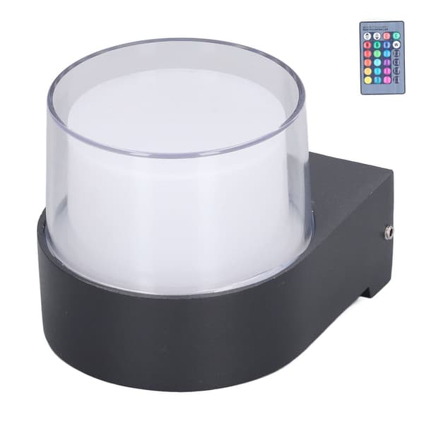 Outdoor Wall Lamp 5W RGB Remote Control LED Waterproof KLB