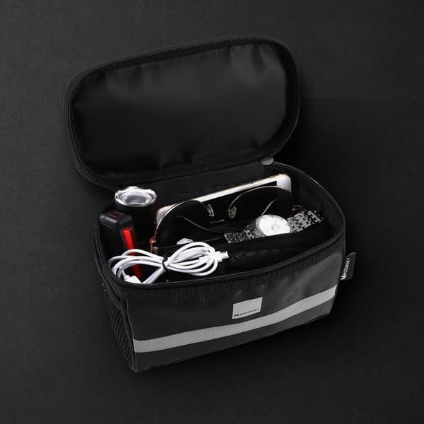 Wozinsky Cykeltaske med Smartphone-rum til Styr 2L - Sort