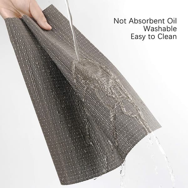6-pack Non-slip Heat-resistant Placemats 46x30 cm for Dining Table Kitchen