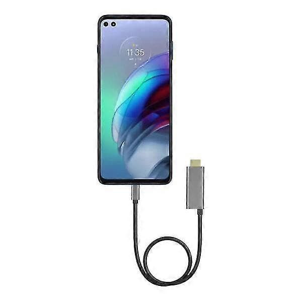 Virallinen Motorola ReadyFor USB-C–HDMI-kaapeli USB-C-sovittimella - SC18D02146 Musta SZRH A-V