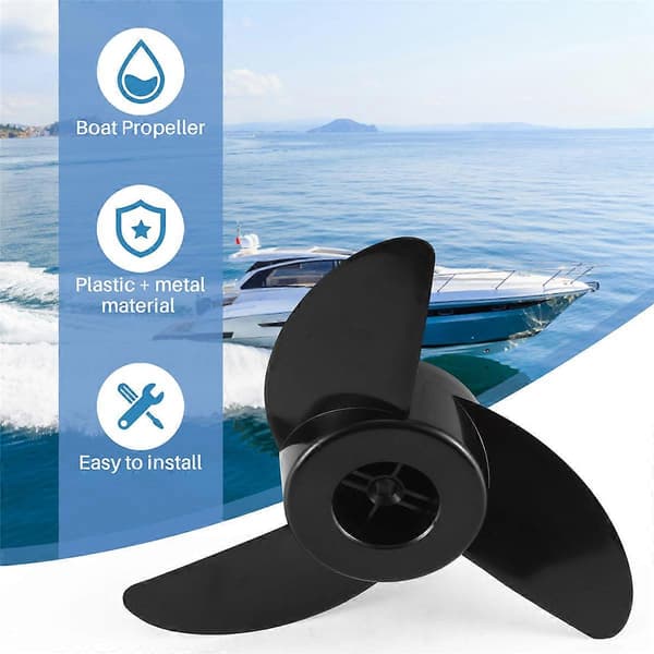 Båtpropeller Elektrisk utombordsmotorpropeller för ET44L ET54L D65L trollingmotorer monteringstillbehör
