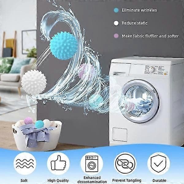 Laundry Balls 9-pack Dryer Balls for Washing Machine Laundry Balls