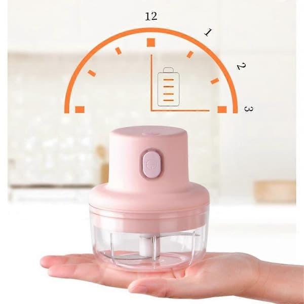 Wireless food chopper, vegetable chopper with container, baby food processor 250ML 250ML