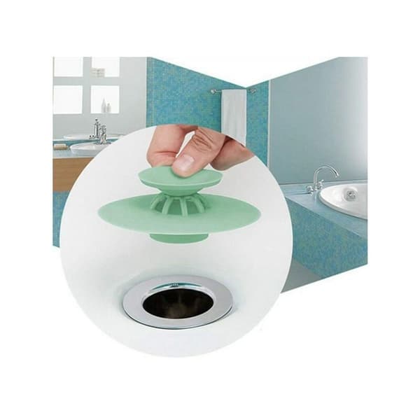 5-pack silikonavloppspluggar för badkar, handfat