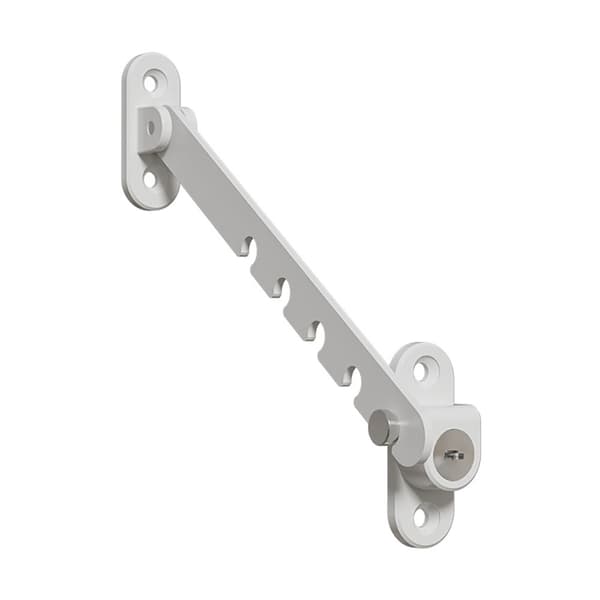 Window Ventilation Limiter Adjustable Alloy Window Holder for Safe Controlled Home Ventilation 2.5-18 cm