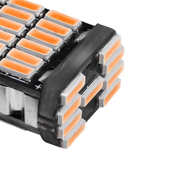 Car Brake Light High Brightness Low Power Consumption Protective Tail Light LED Lamp for Reversing Yellow