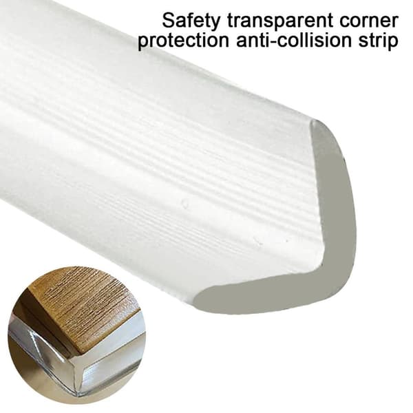Weatherproof Seal, Transparent Silicone Sealing Strip, White