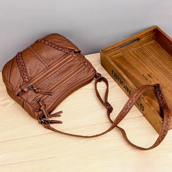 Crossbody-tasker i PU-læder Tote Bag SORT sort