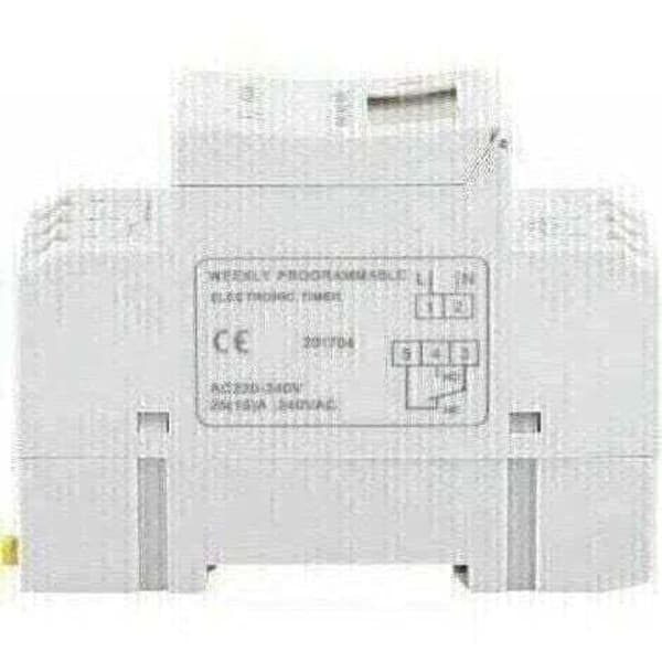 Digital Timer, 1. LCD-display Ugentlig Programmerbar Elektronisk Tidsrelækontakt 16 tænd ＆ 16 sluk Timer(220V)..DEBUNS