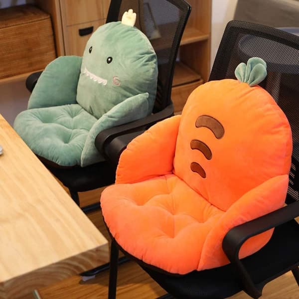 Vaskbare sædehynder og ryghynder med ryglæn til stole kontorstol/spisestol/sofa/gamingstole