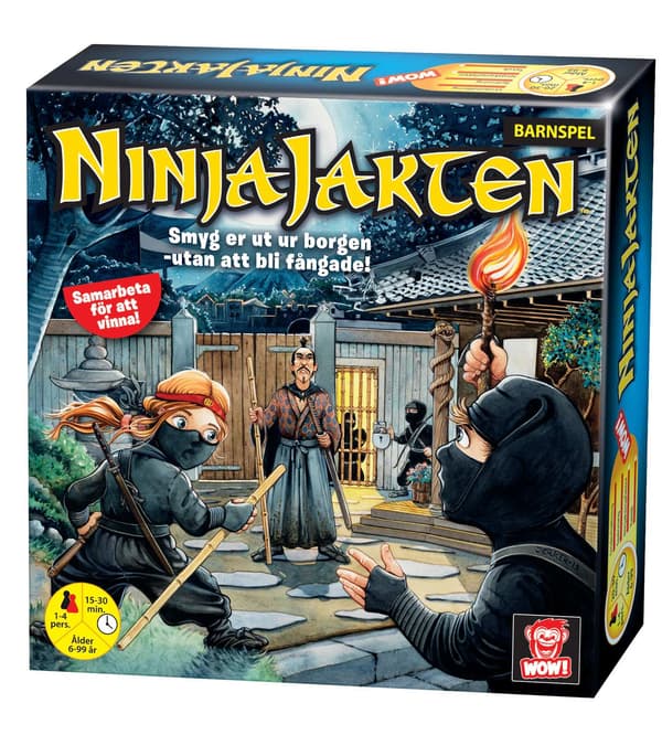 Spelet Ninja Jakten - Wow multifärg