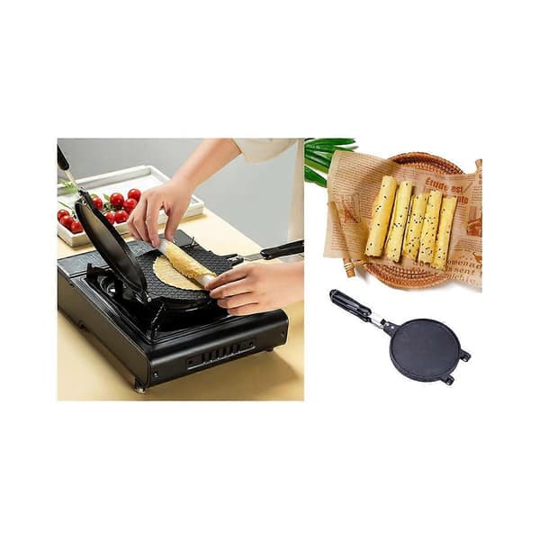 Waffle Cone Maker, Waffle Cone Maker Kitchen Gas Baking Tool Mold for Home, Kitchen, Restaurant