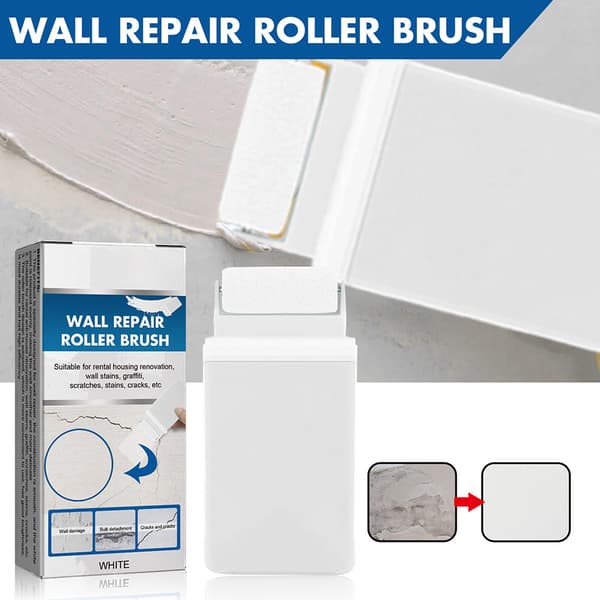 Wall Repair Roller Brush Quick-Drying Wall Covering Paint Wall Renovation Apply Paint 2pcs 2pcs